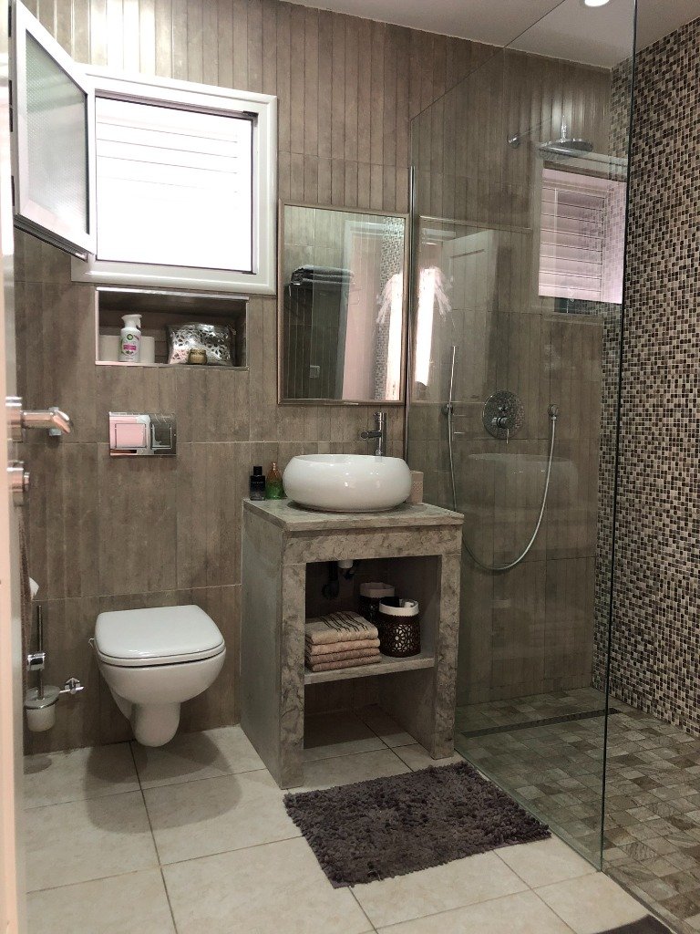 Douche à l'italienne